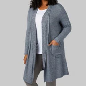 New 32 Degrees Soft Comfy Wrap Sweater Size S/M